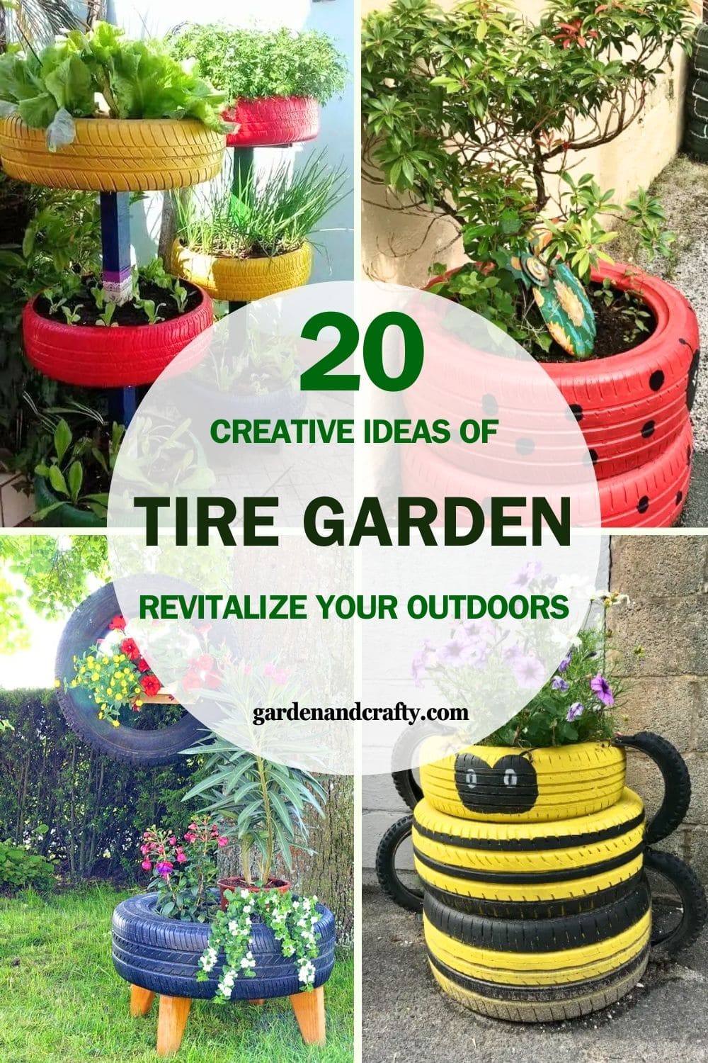 Top 20 Creative Tire Garden Ideas to Revitalize Your Outdoors