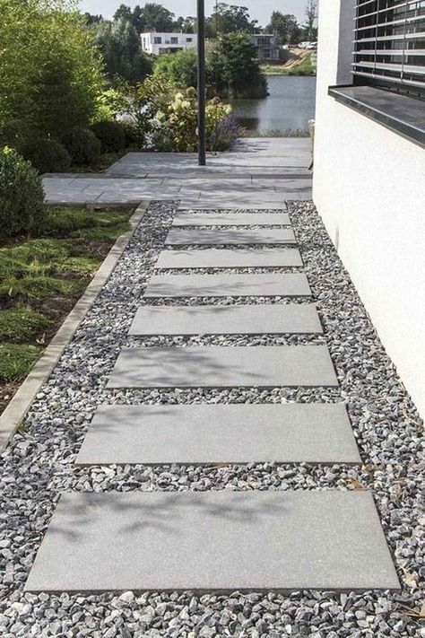 Concrete Slab Walkway Idea