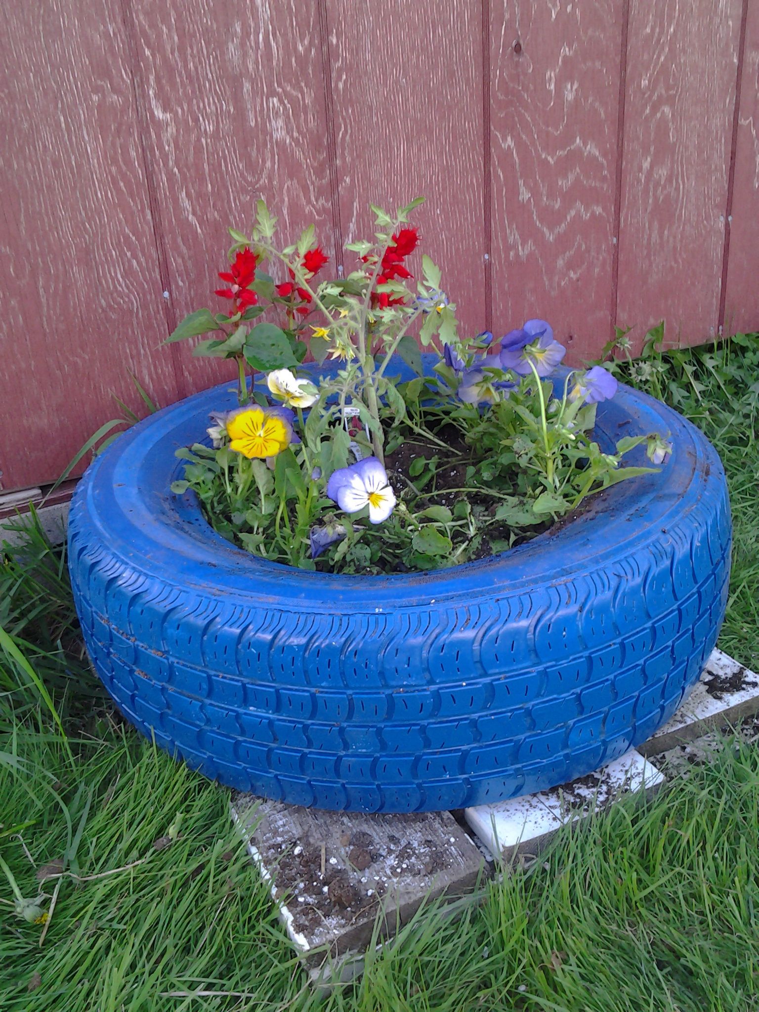 Tire Planters