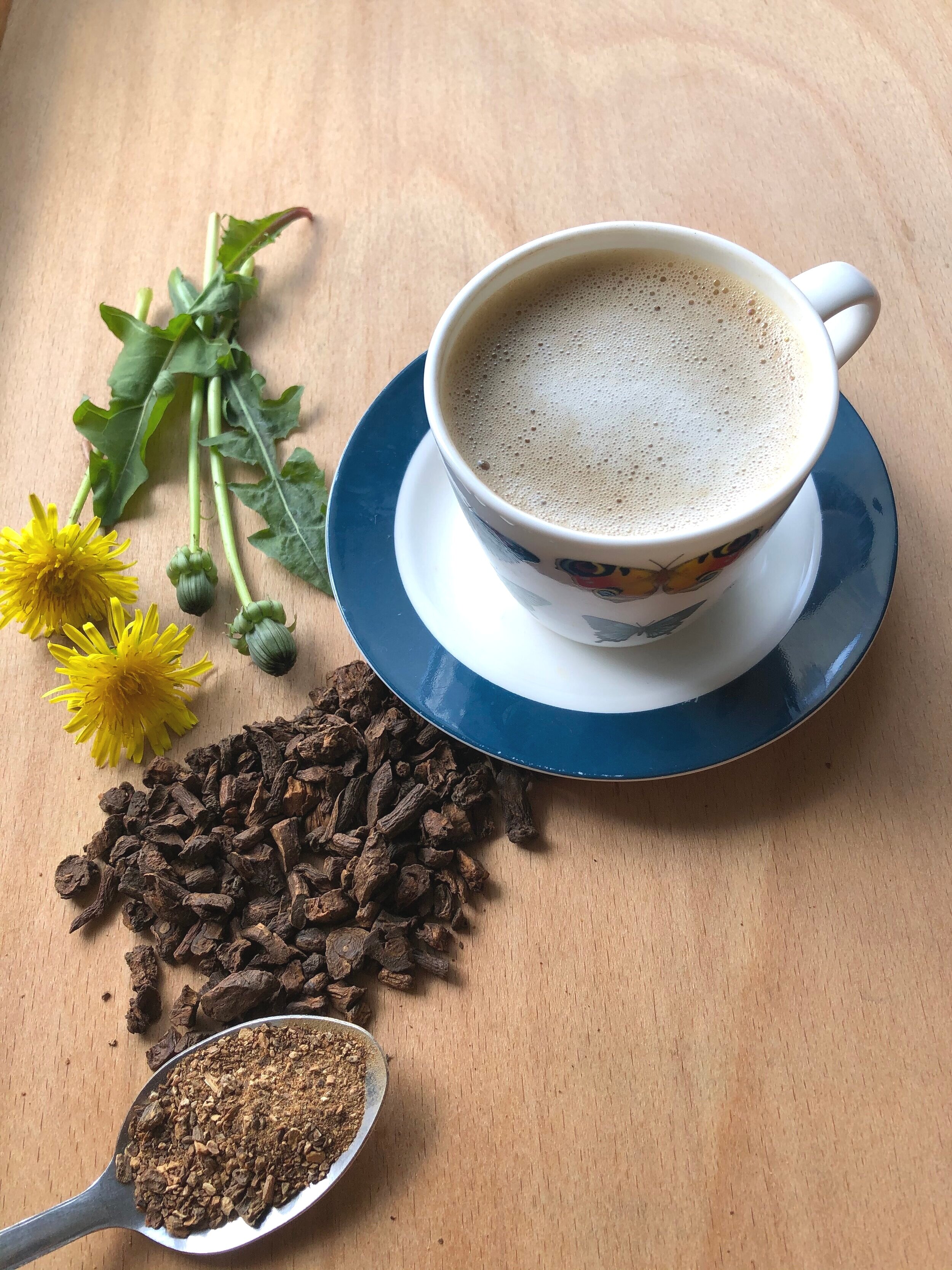 Roasted Dandelion Root Coffee