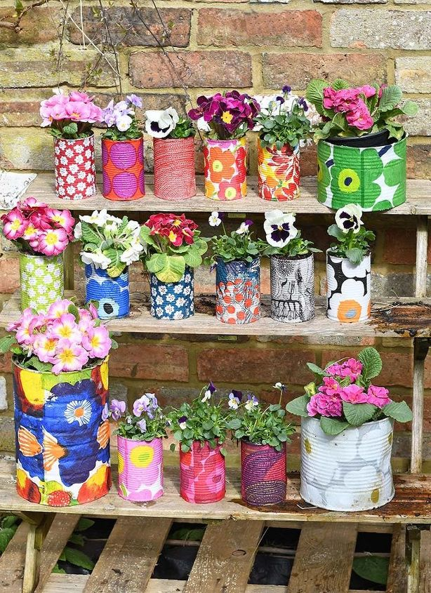 Tin Can Planters