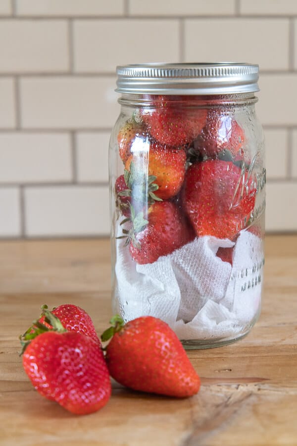 Store Strawberries Properly