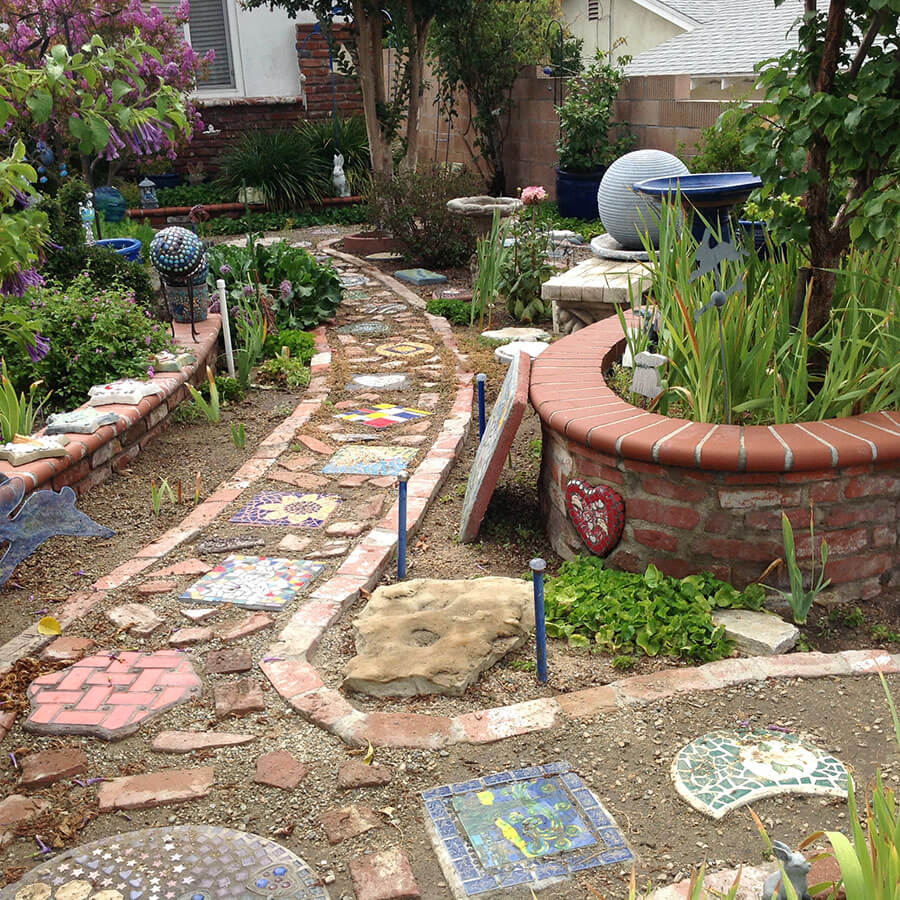 Mosaic Tile Path