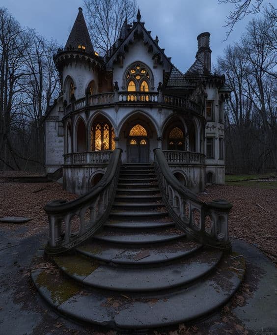 Haunted Mystery Mansion Halloween Decor