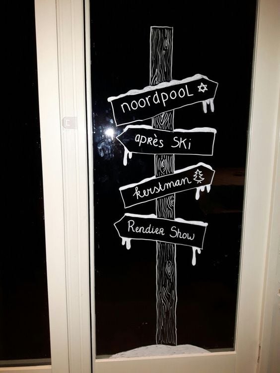 Winter Wonderland Signpost