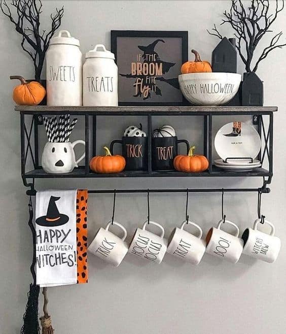 Whimsical Witchy Kitchen Corner