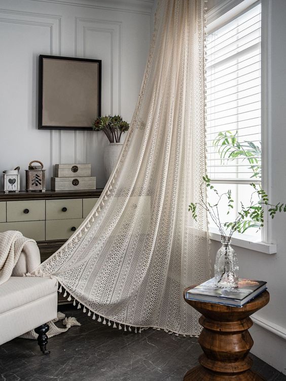 Timeless Farmhouse Window Drapes