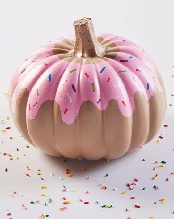 Sweet Donut Delight Pumpkin