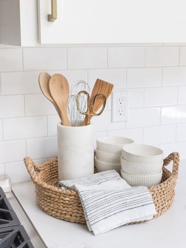 Chic and Functional Kitchen Corner