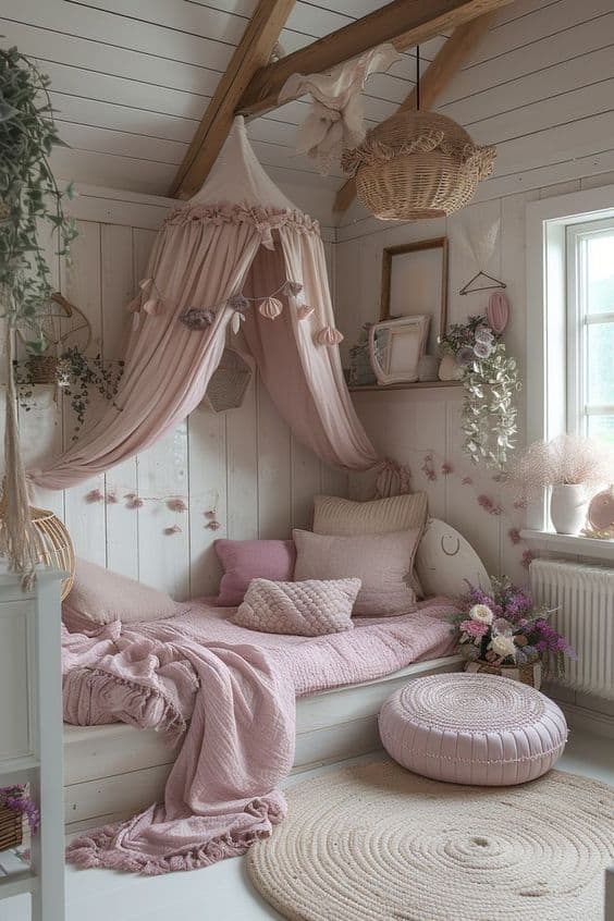 Charming Rustic Pink Hideaway