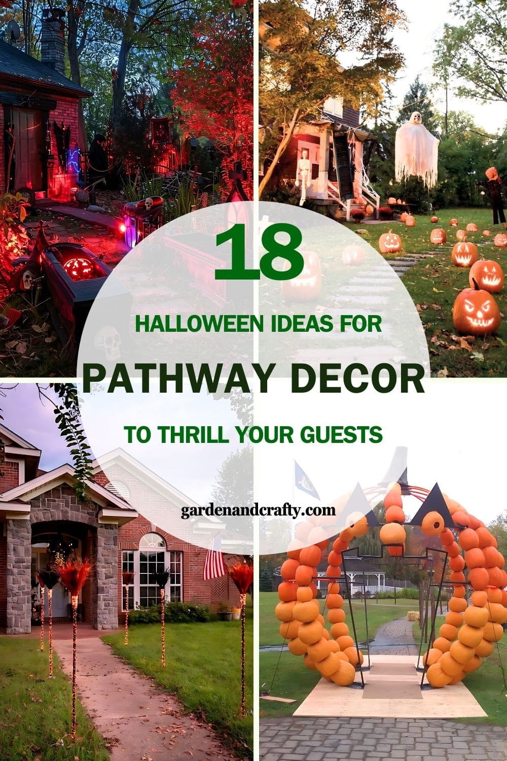 18 Spine-Chilling Halloween Pathway Decor Ideas to Amaze and Thrill Your Guests