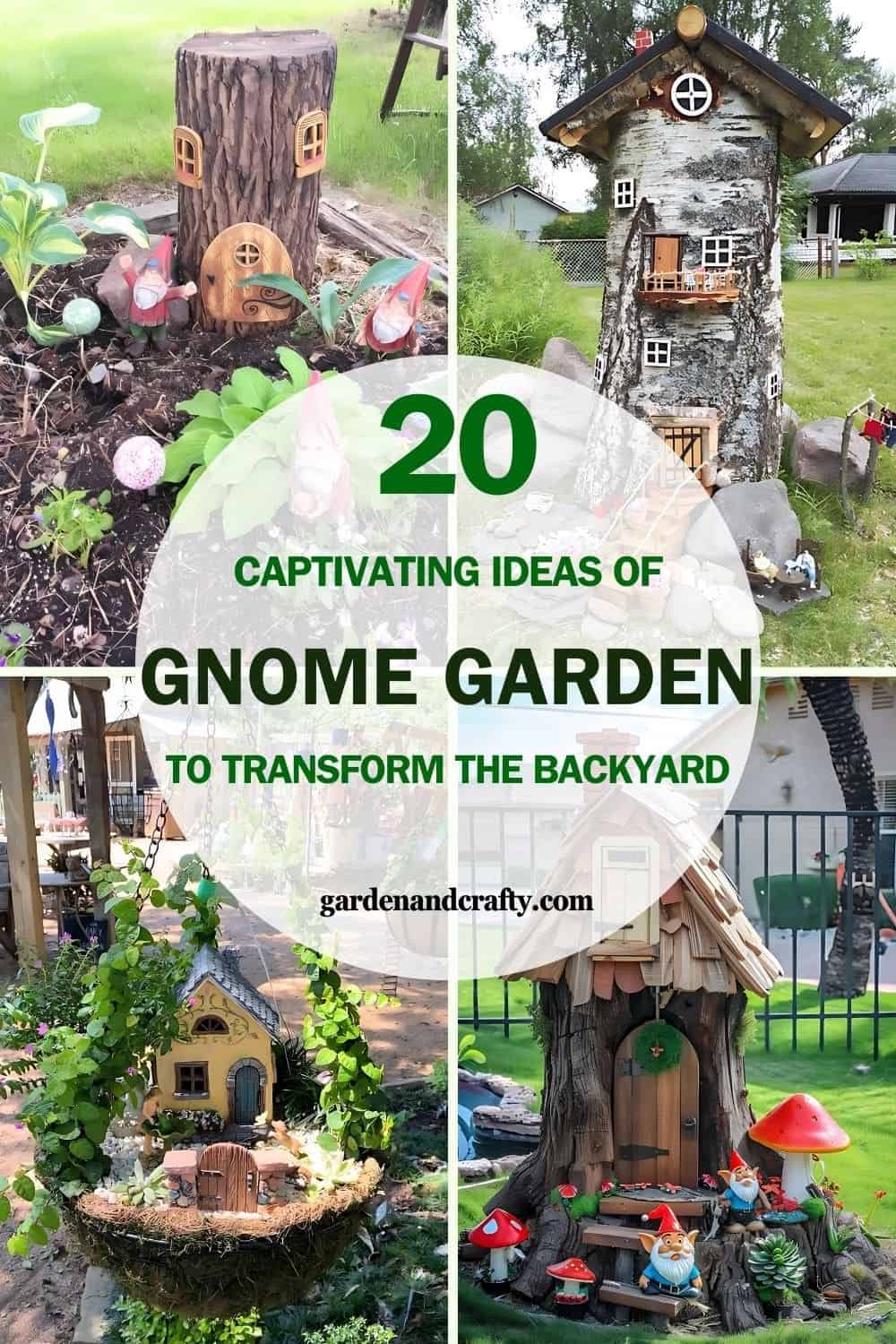 20 Captivating Gnome Garden Ideas to Transform Your Backyard