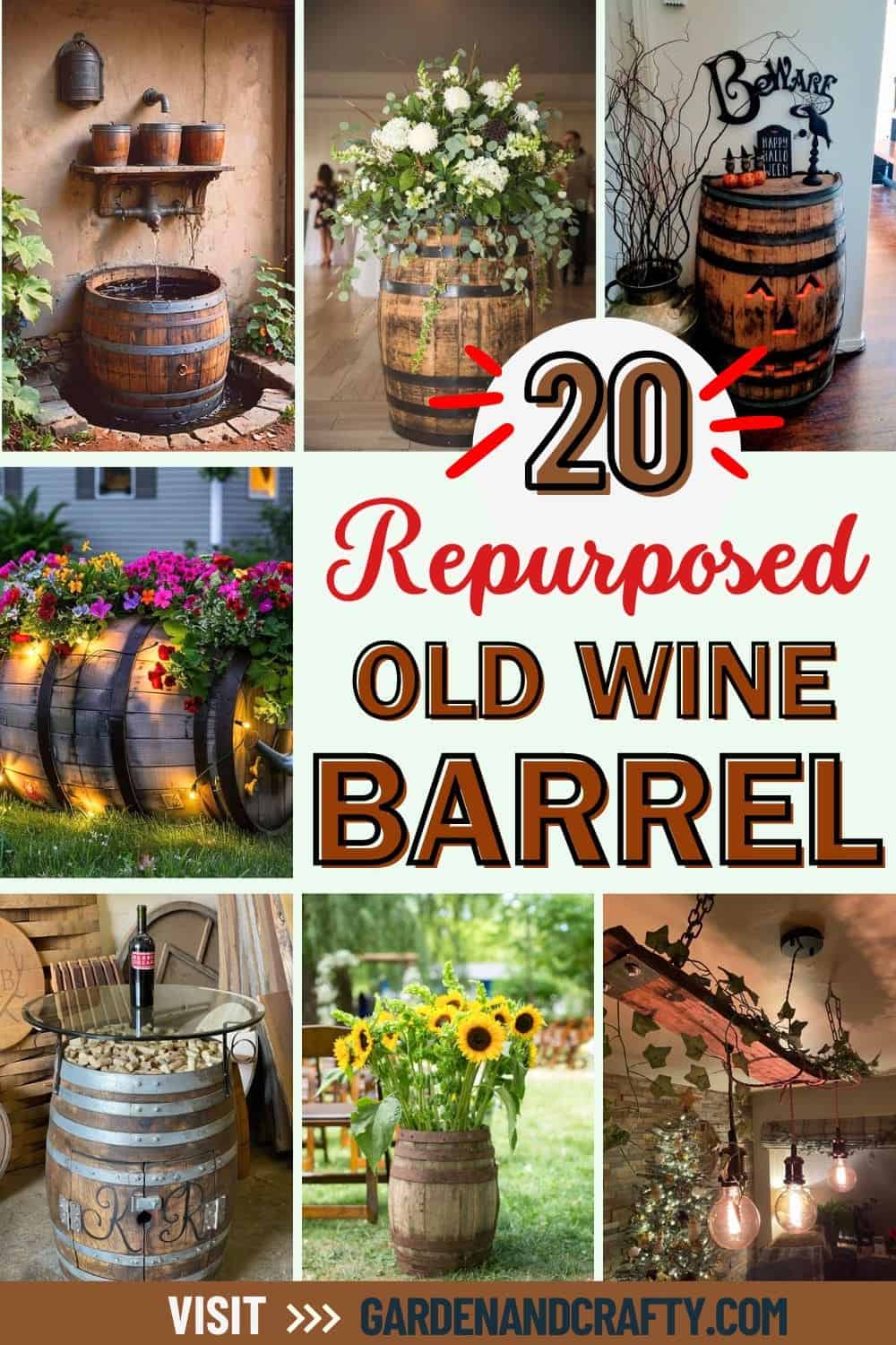 20 Creative Ways to Repurpose Old Wine Barrels for Stunning Decor