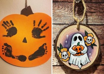 20 Fun DIY Pumpkin Halloween Signs