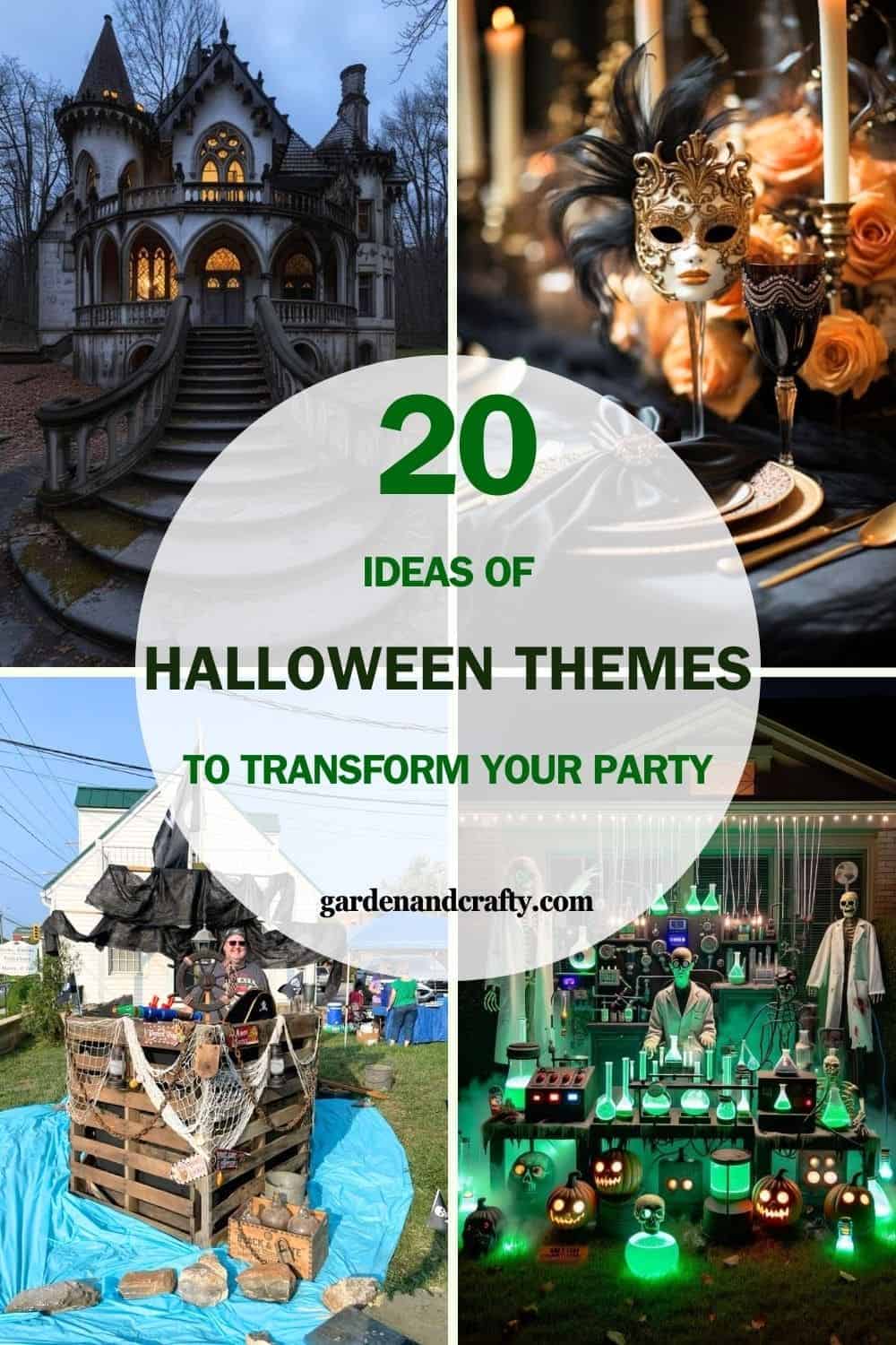 20 Halloween Theme Ideas to Transform Your Party Into a Night of Terror and Fun