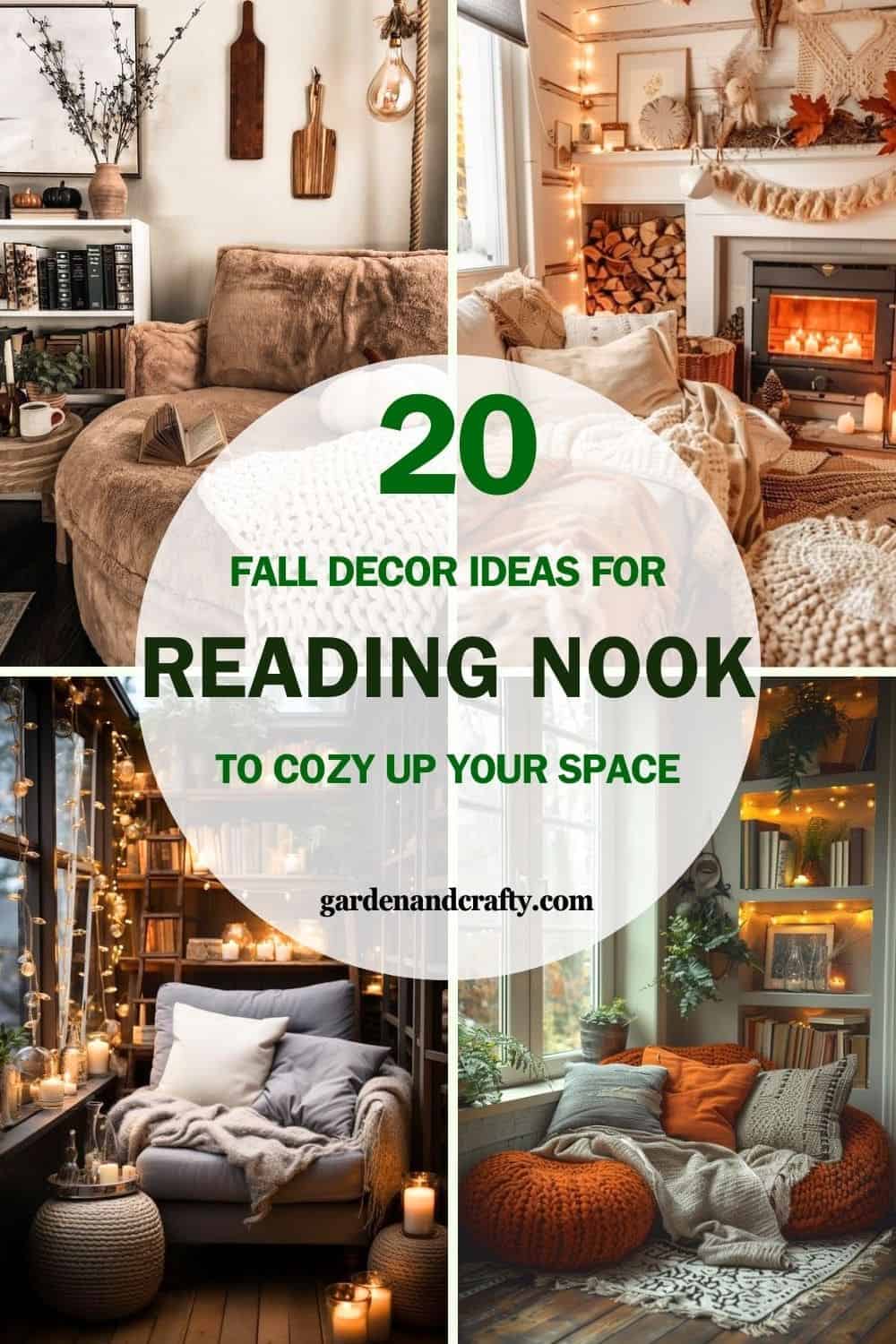 20 Inspiring Fall Reading Nook Decor Ideas to Cozy Up Your Space