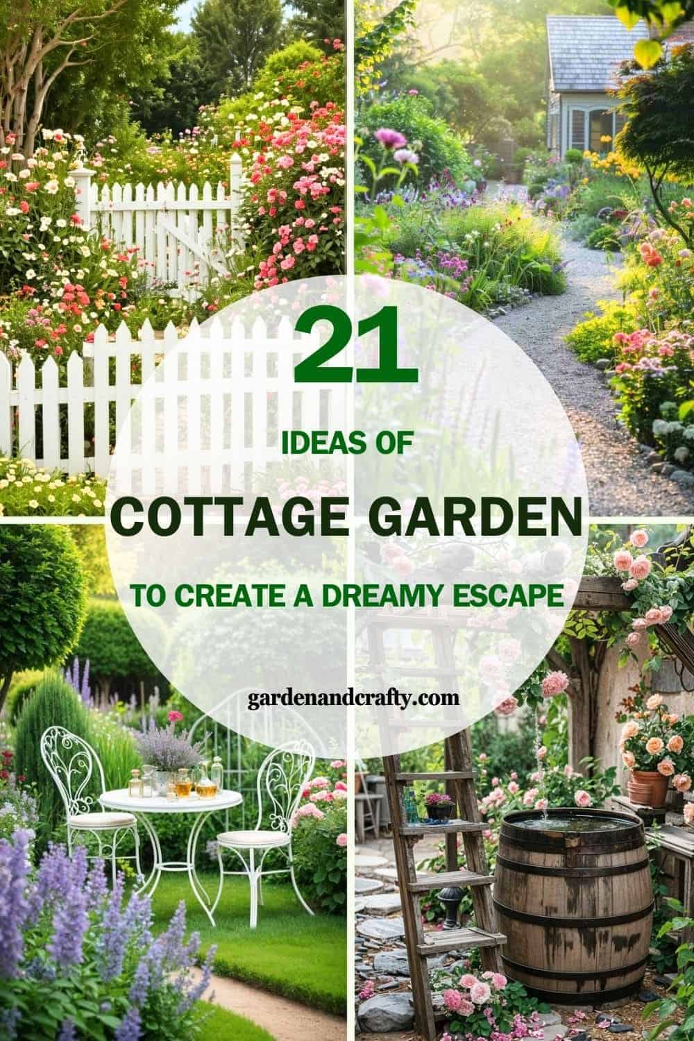 21 Cottage Garden Ideas to Create a Dreamy Outdoor Escape