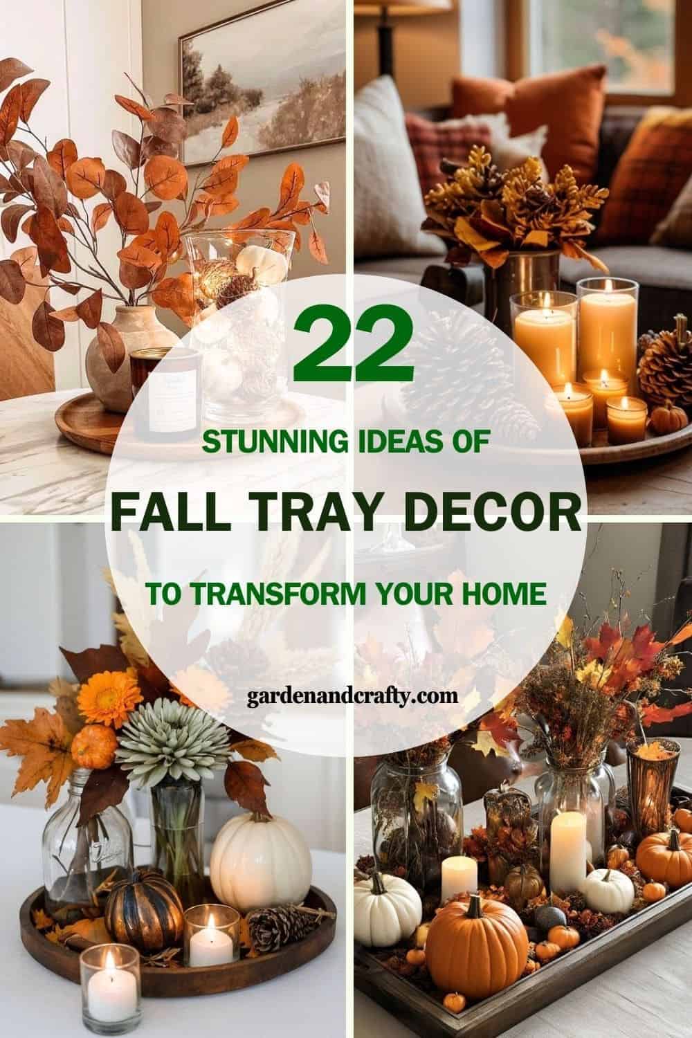 22 Fall Tray Decor Ideas to Transform Your Home