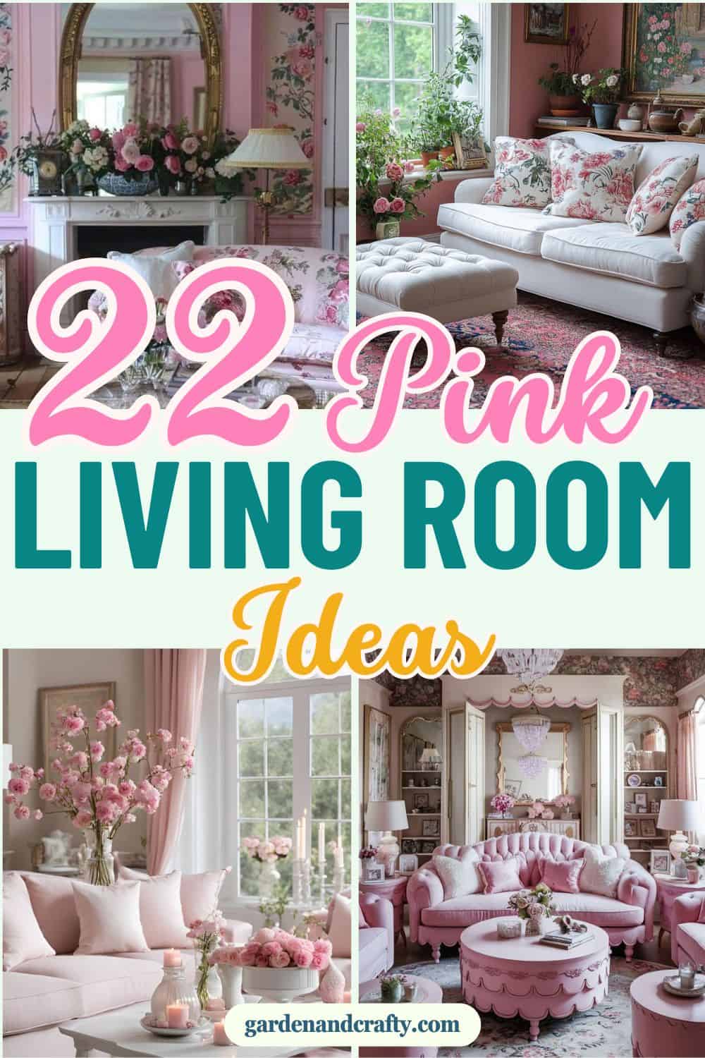 22 Stunning Pink Living Room Ideas to Inspire Your Dream Space