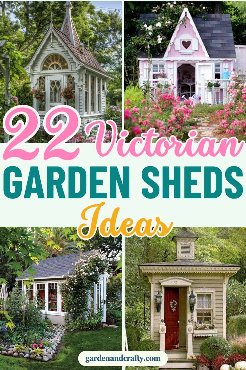 22 Victorian-Style Garden Sheds to Transform Your Outdoor Space