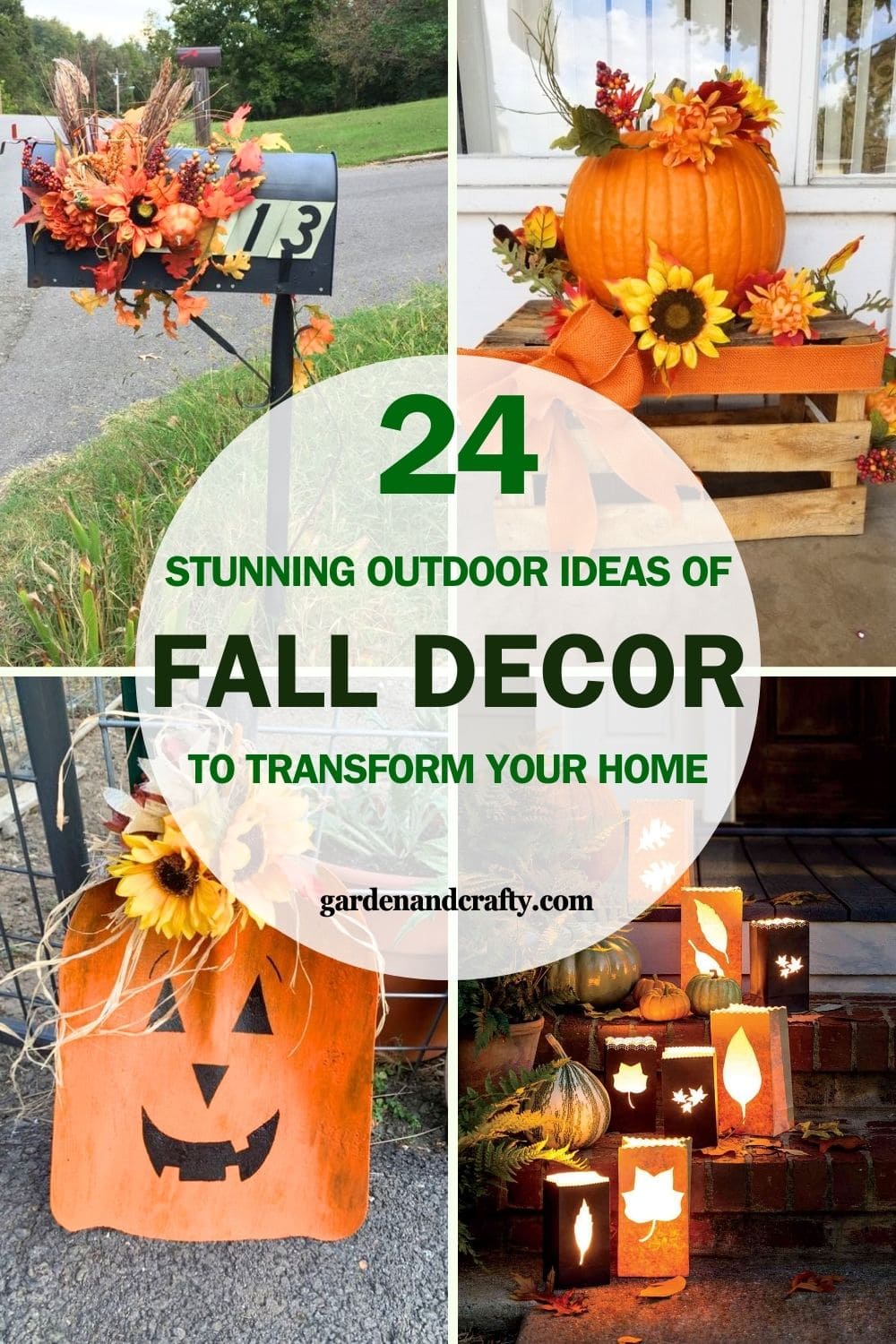 24 Stunning Outdoor Fall Decor Ideas to Transform Your Home with Seasonal Charm