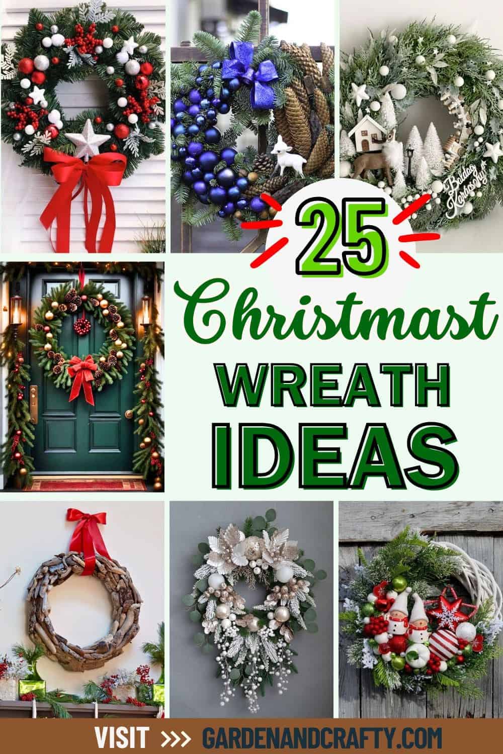 25 DIY Christmas Wreath Ideas You Need to Try This Holiday Season