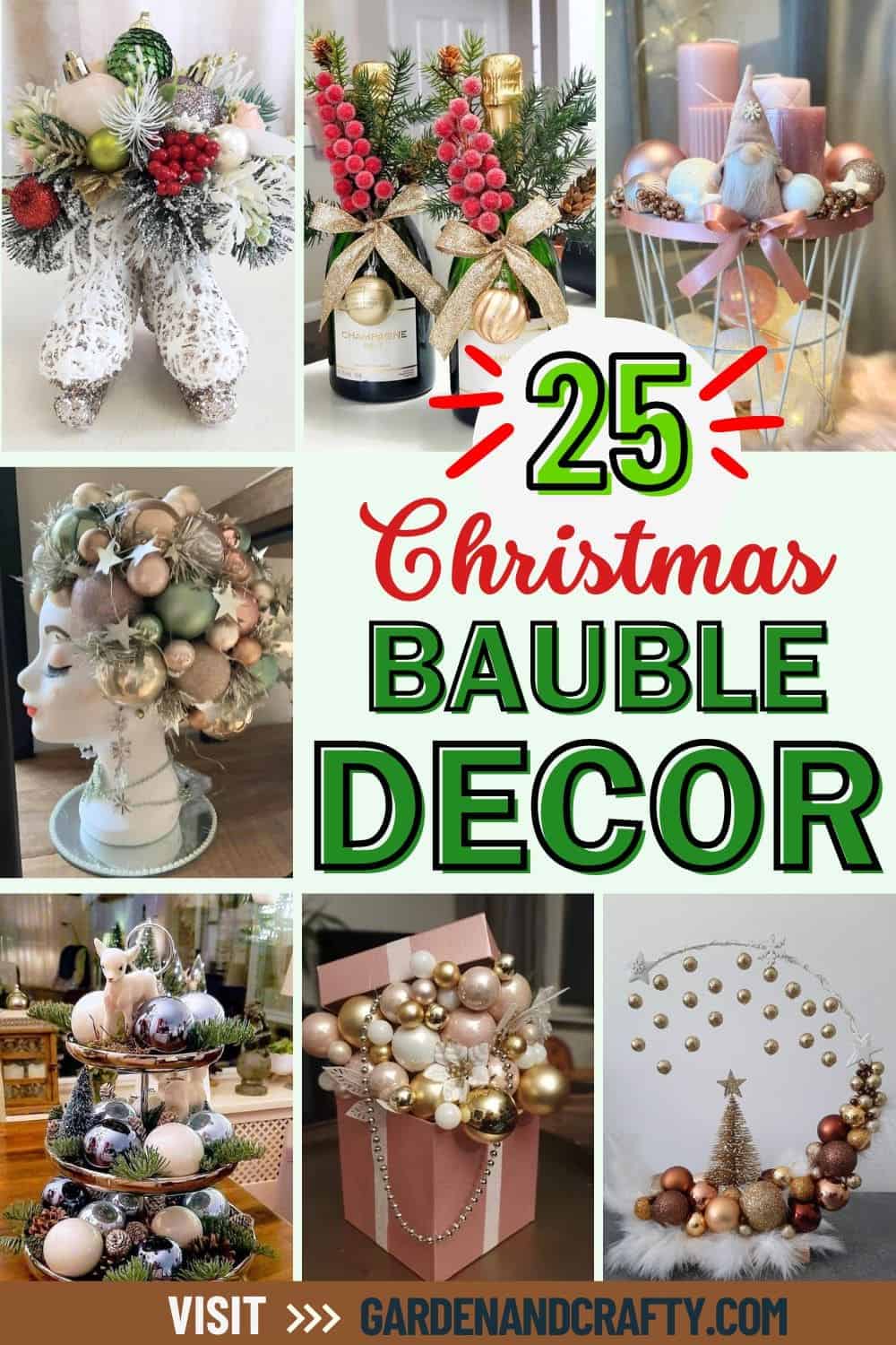 25 Gorgeous Christmas Bauble Decoration Ideas to Elevate Your Holiday Decor