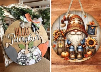 25 Ideas of Fall Hanging Signs