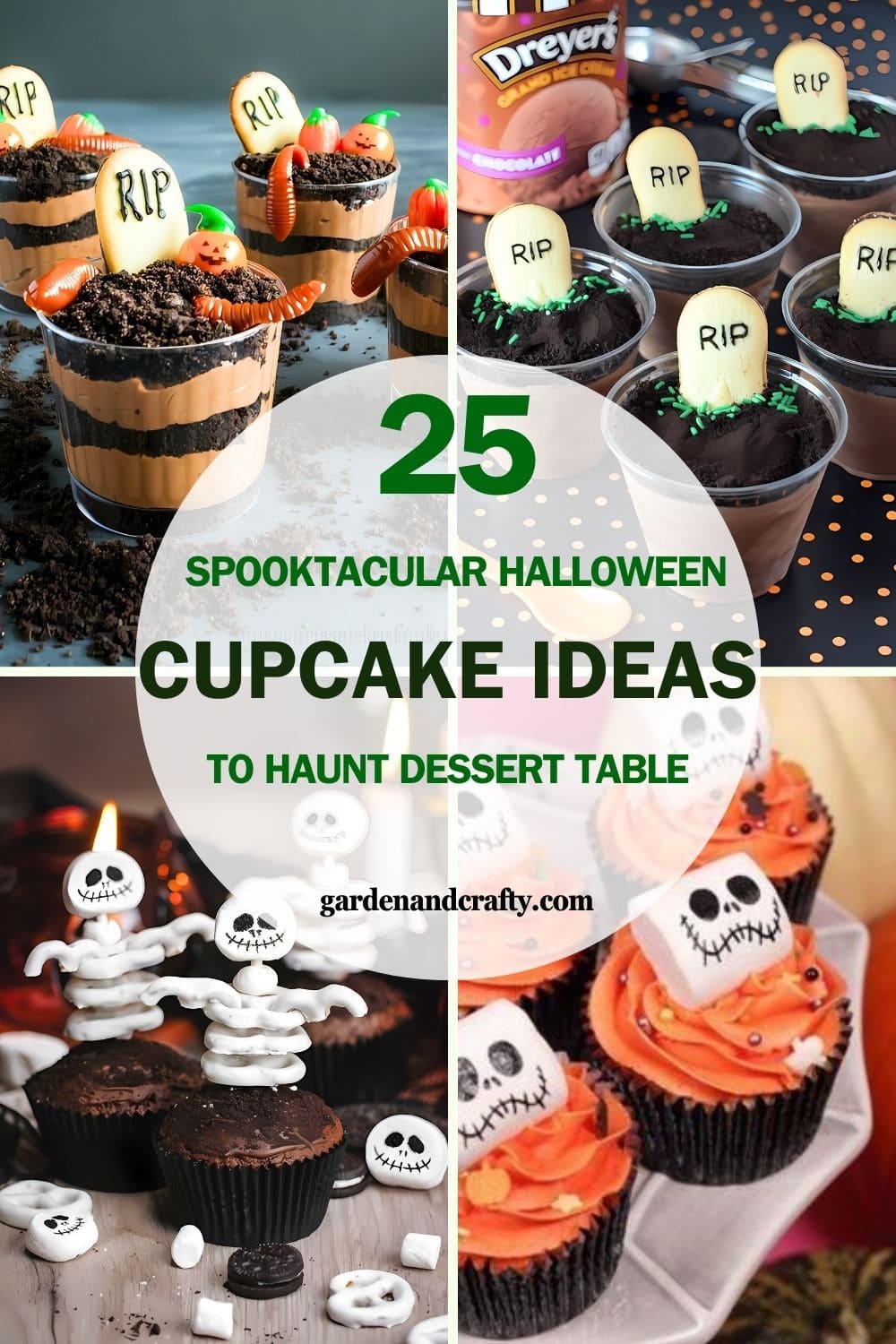 25 Spooktacular Halloween Cupcake Ideas to Haunt Your Dessert Table