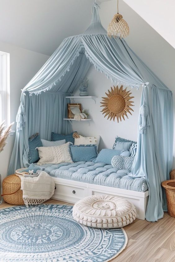 Tranquil Blue Boho Dream