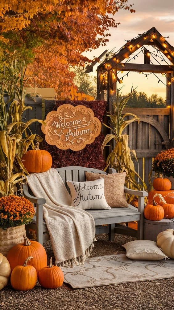 Cozy Autumn Porch Decor