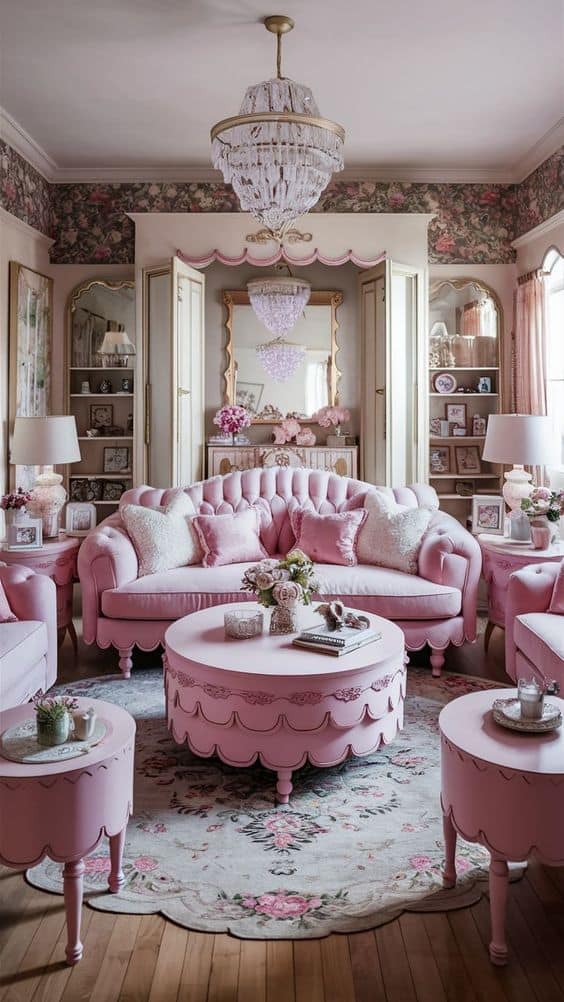 Vintage Pink Royalty