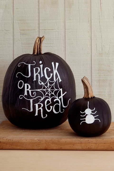 Spooky Lettered Pumpkins