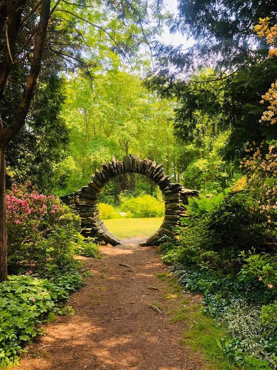 Rustic Stone Archway