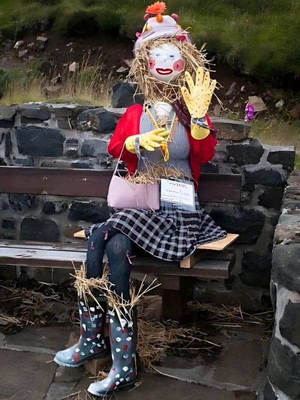 Chic Country Scarecrow Lady