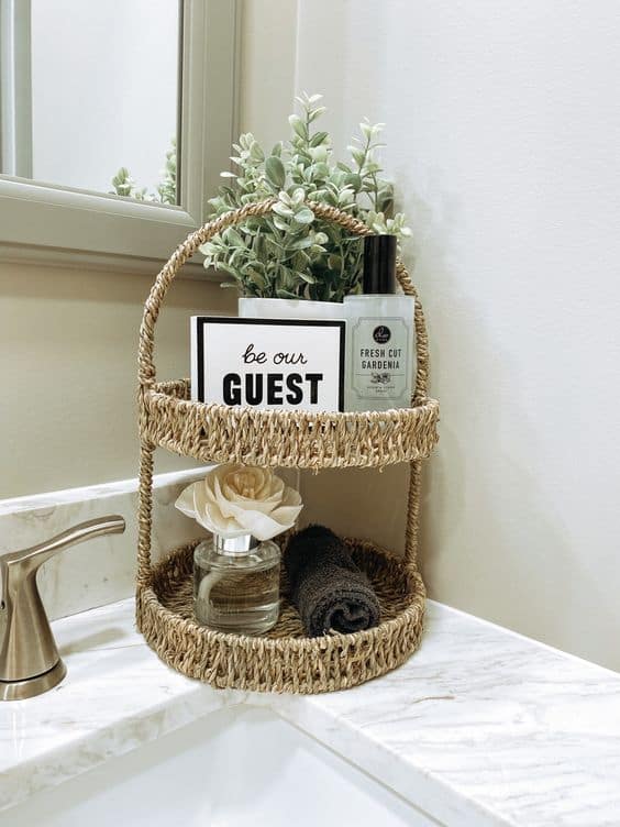 Charming Guest Bathroom Display