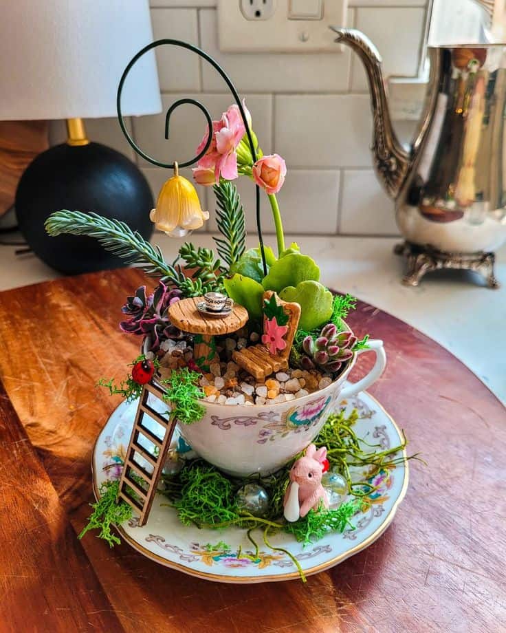 Fairy Tale Teacup Garden