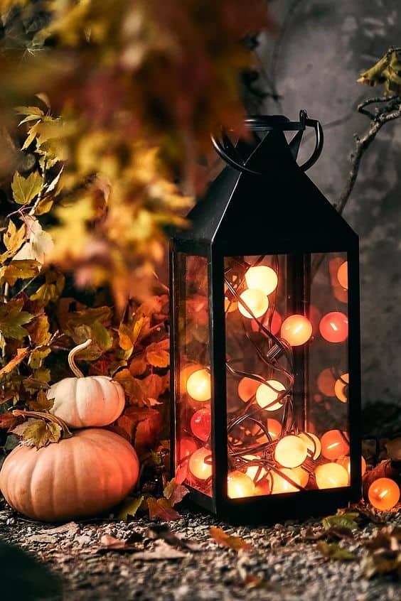 Glowing Autumn Lantern Magic