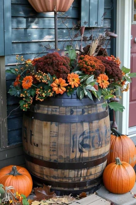 Rustic Barrel Beauty