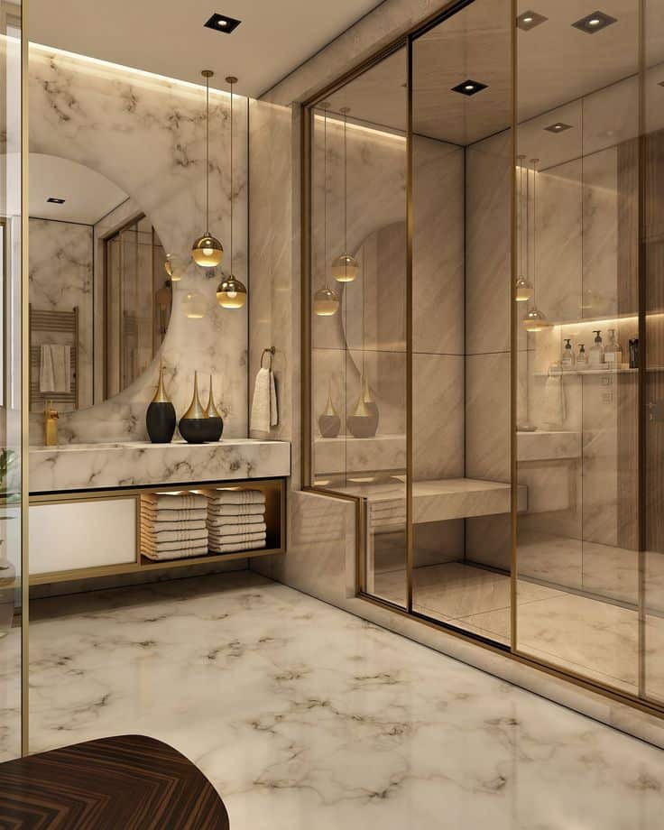 Glass Bathroom Luxury