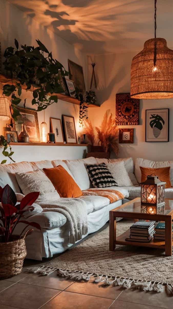 Cozy Botanical Boho Escape