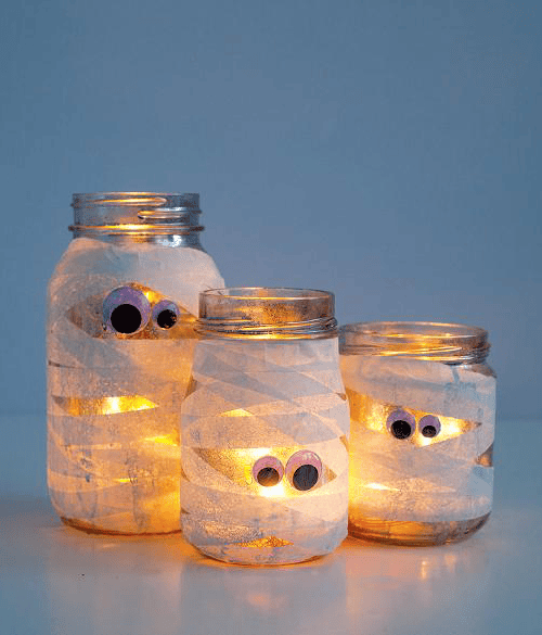 DIY: Moonlit Mummy Lanterns ⋆ Design Mom