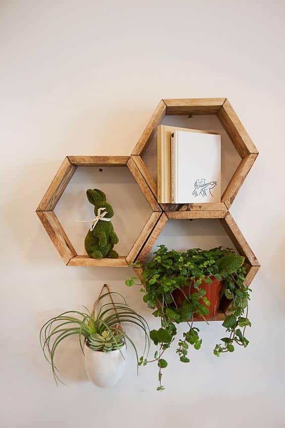 Craft Stunning DIY Wood Hexagon Shelves in 5 Steps