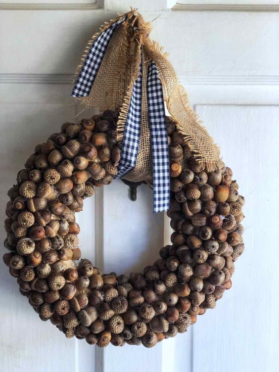 Rustic Acorn Wreath