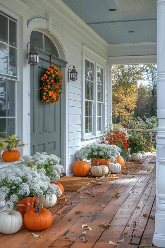 Autumn Elegance Porch