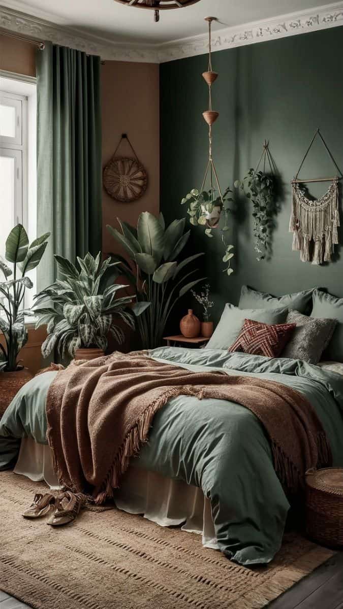 Earthy Sage Green Oasis