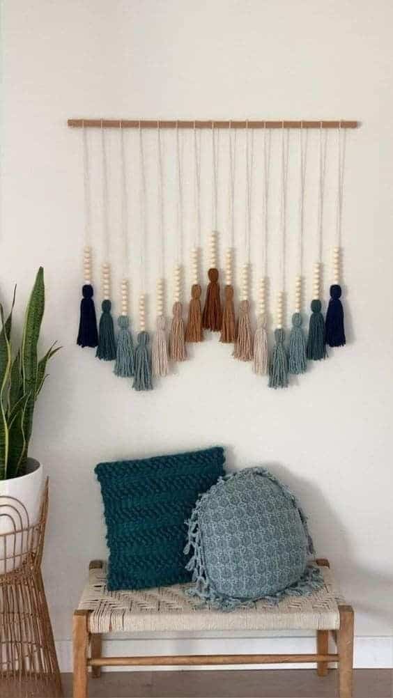 Cozy Tassel Wall Hanging