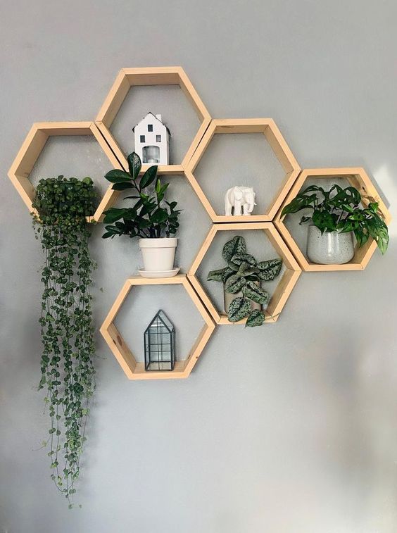 Craft Stunning DIY Wood Hexagon Shelves in 5 Steps