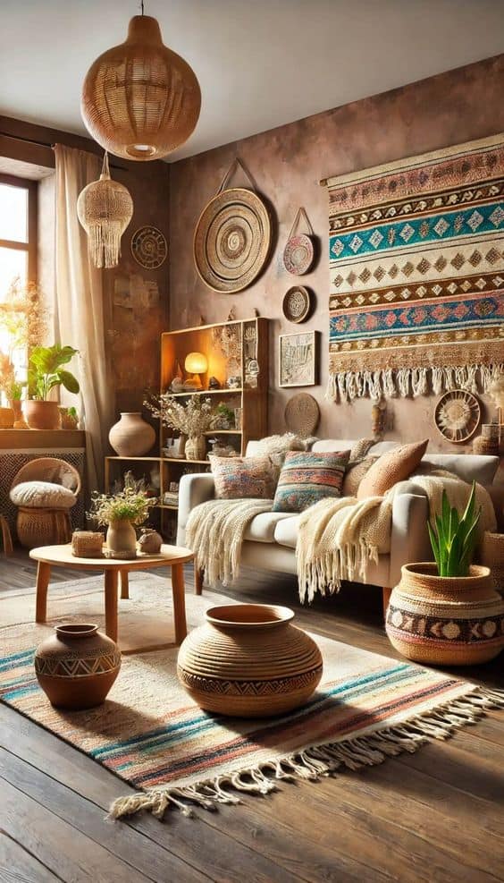 Eclectic Bohemian Earthy Retreat