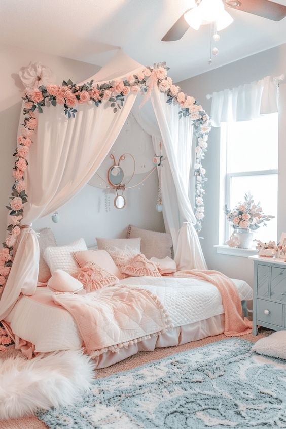 Romantic Rose Canopy Escape